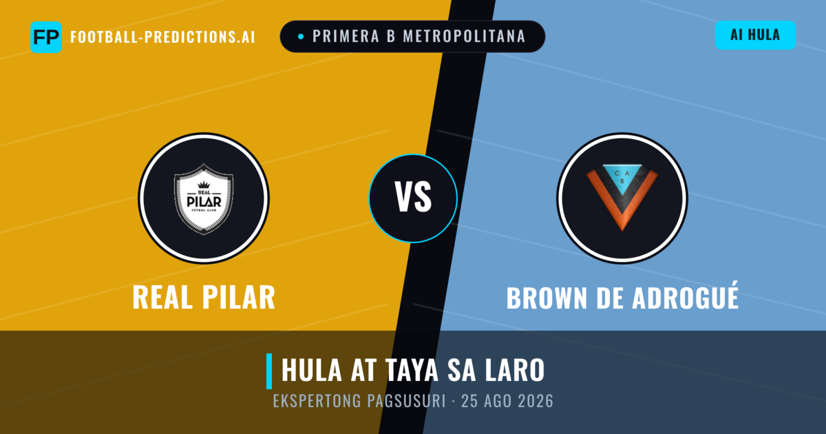 Real Pilar vs Brown de Adrogué — hula at preview ng laban