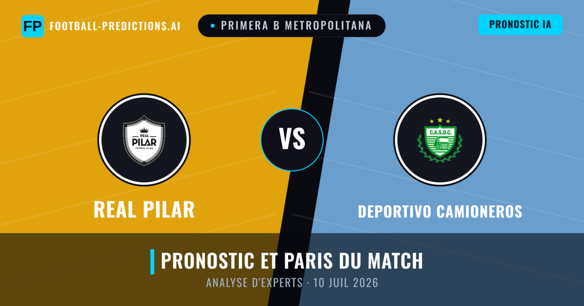 Real Pilar vs Deportivo Camioneros — pronostic et avant-match