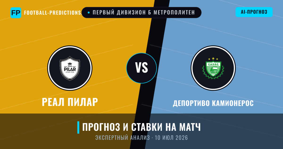 Реал Пилар – Депортиво Камионерос — прогноз и превью матча