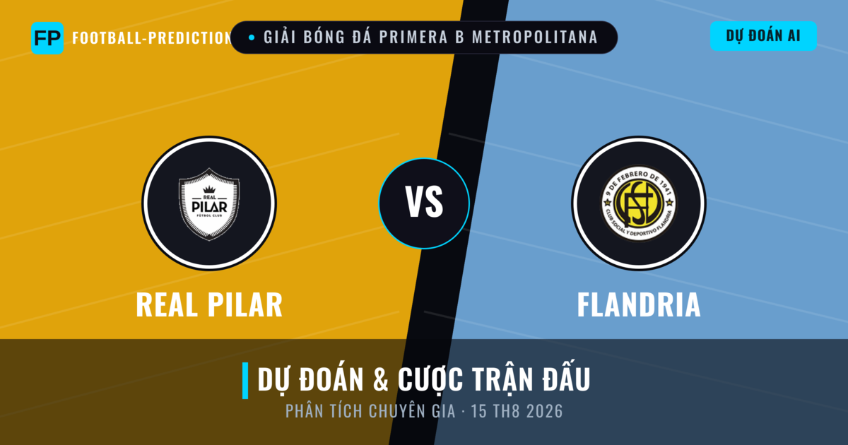 Real Pilar vs Flandria — dự đoán và xem trước trận đấu