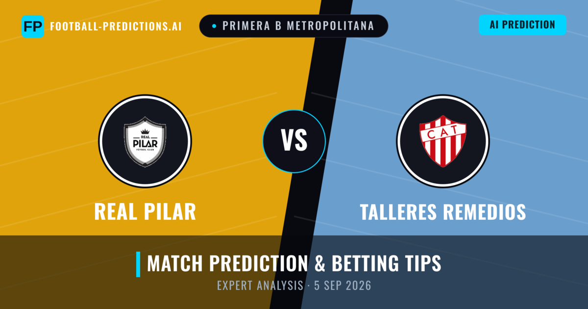 Real Pilar vs Talleres Remedios — match prediction & preview