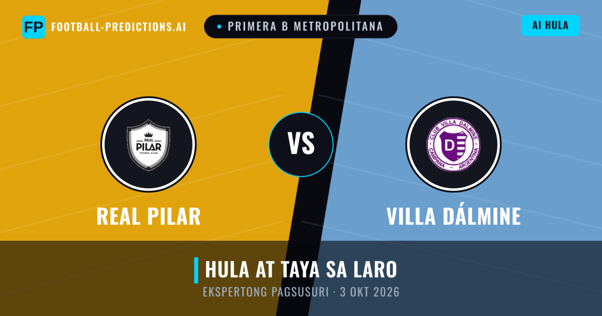 Real Pilar vs Villa Dálmine — hula at preview ng laban