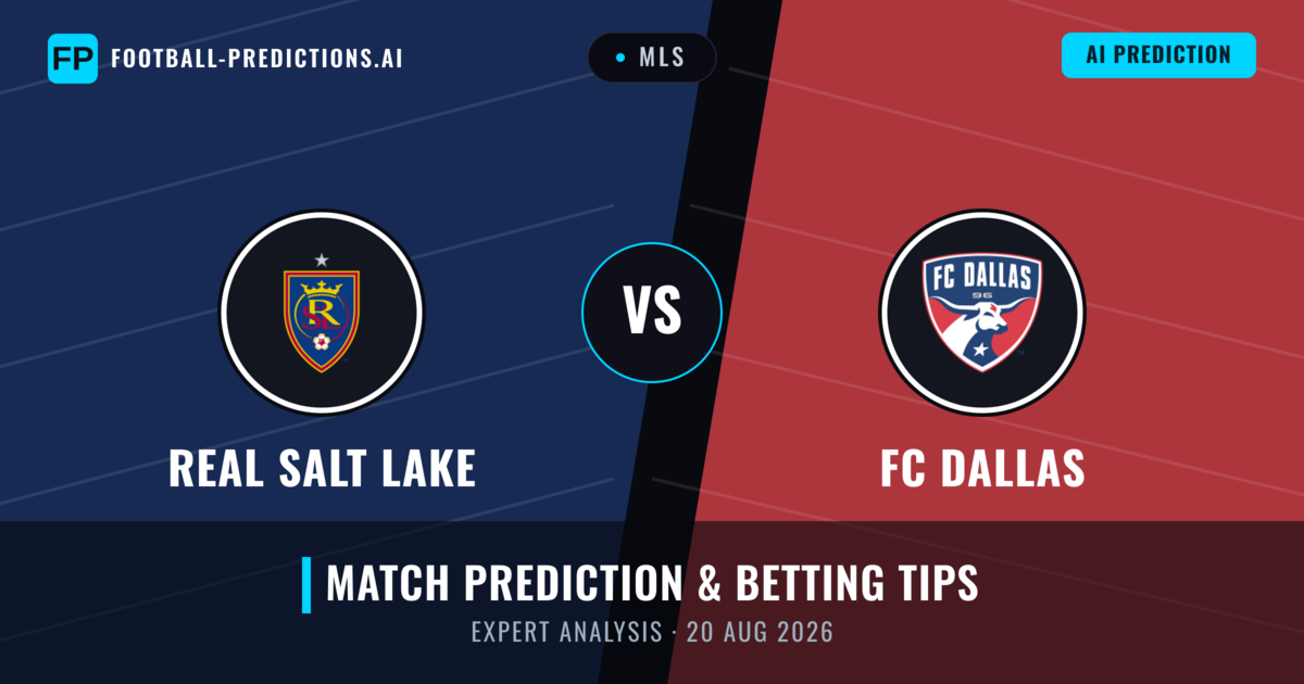 Real Salt Lake vs FC Dallas — match prediction & preview