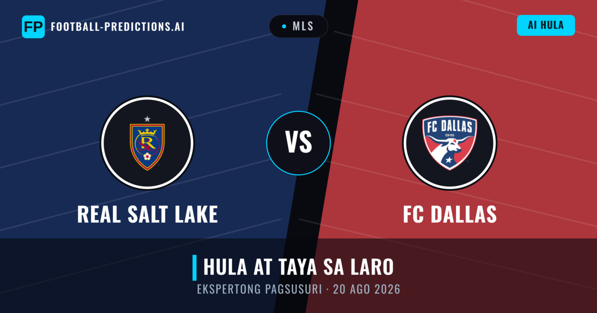 Real Salt Lake vs FC Dallas — hula at preview ng laban