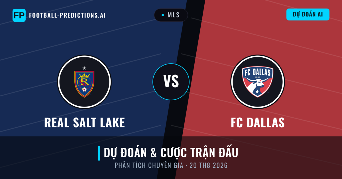 Real Salt Lake vs FC Dallas — dự đoán và xem trước trận đấu