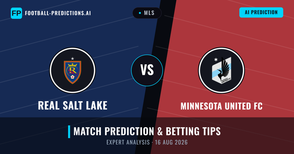 Real Salt Lake vs Minnesota United FC — match prediction & preview
