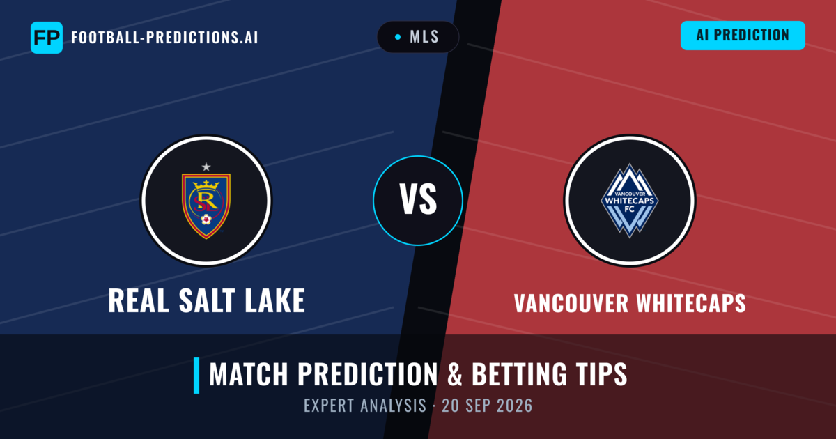 Real Salt Lake vs Vancouver Whitecaps — match prediction & preview
