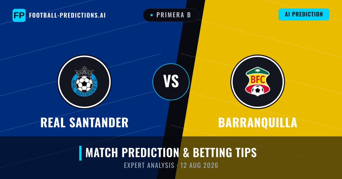 Real Santander vs Barranquilla — match prediction & preview