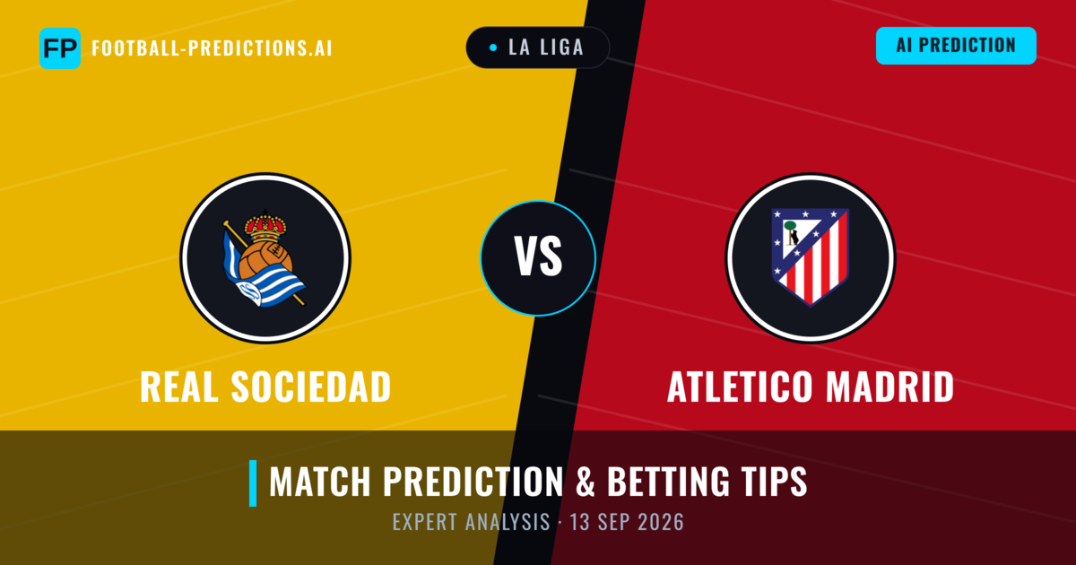 Real Sociedad vs Atletico Madrid — match prediction & preview