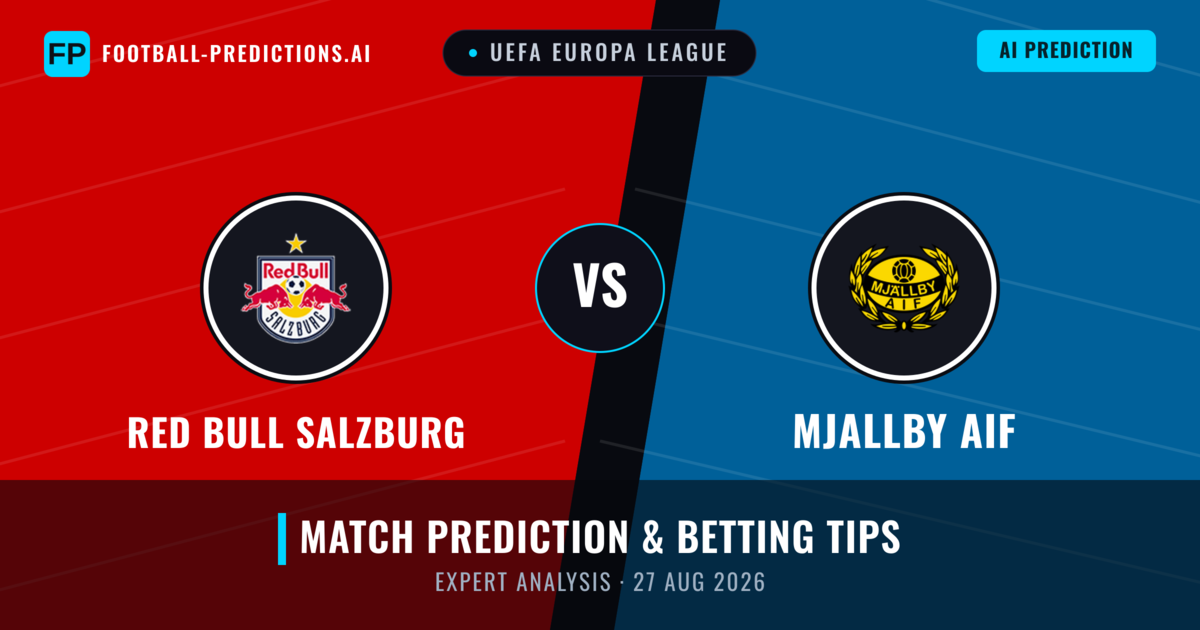 Red Bull Salzburg vs Mjallby AIF — match prediction & preview