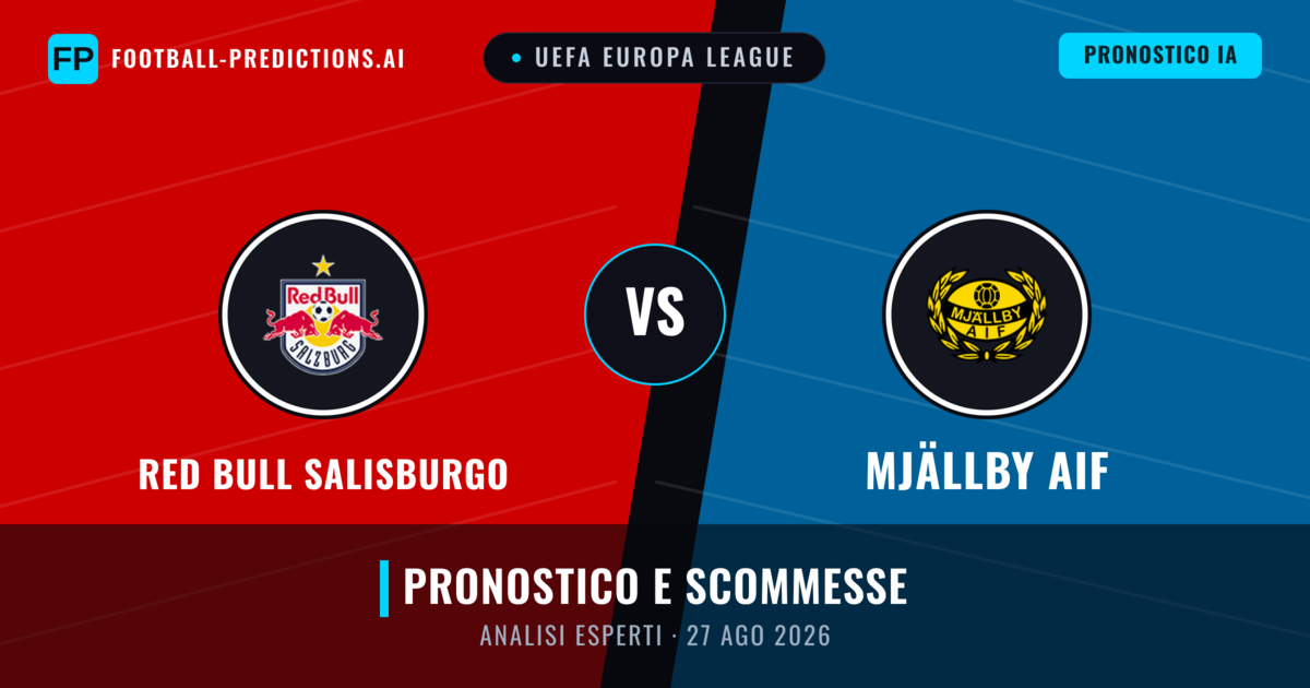 Red Bull Salisburgo vs Mjällby AIF — pronostico e anteprima del match