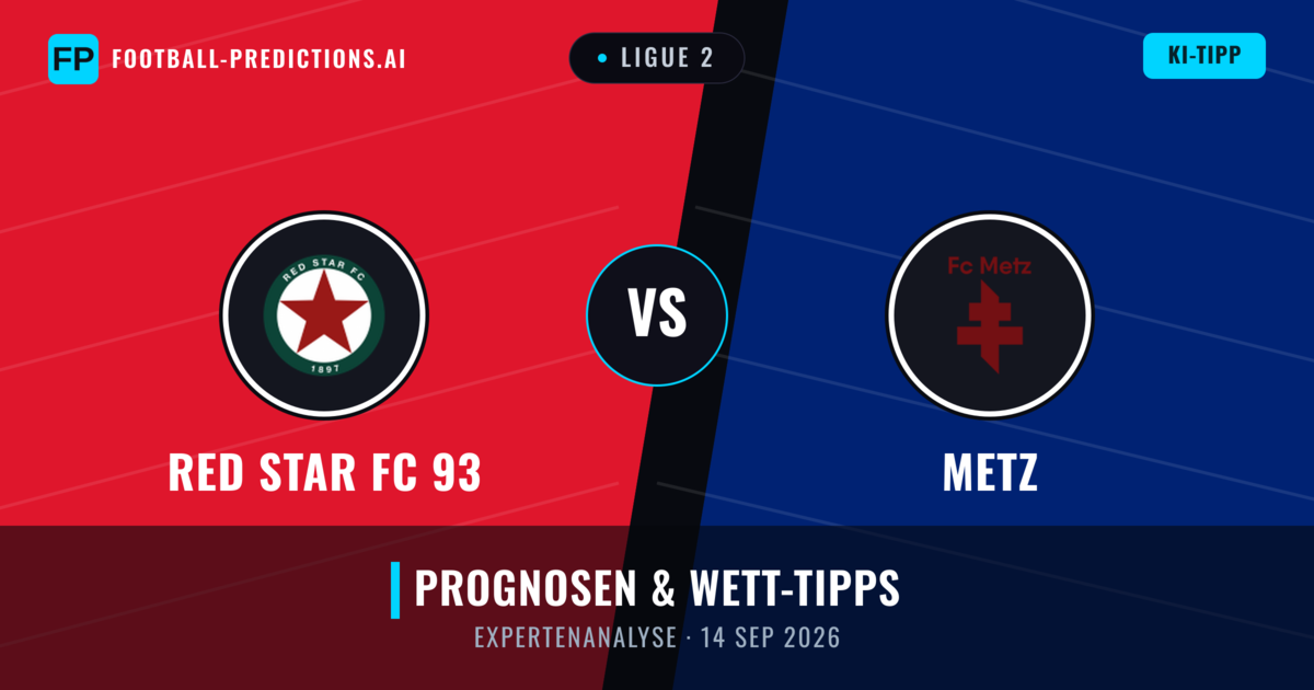 RED Star FC 93 vs Metz — Prognose und Spielvorschau