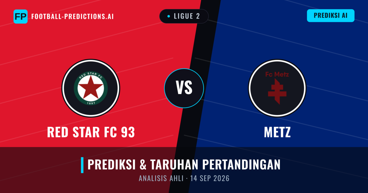 RED Star FC 93 vs Metz — prediksi dan pratinjau pertandingan