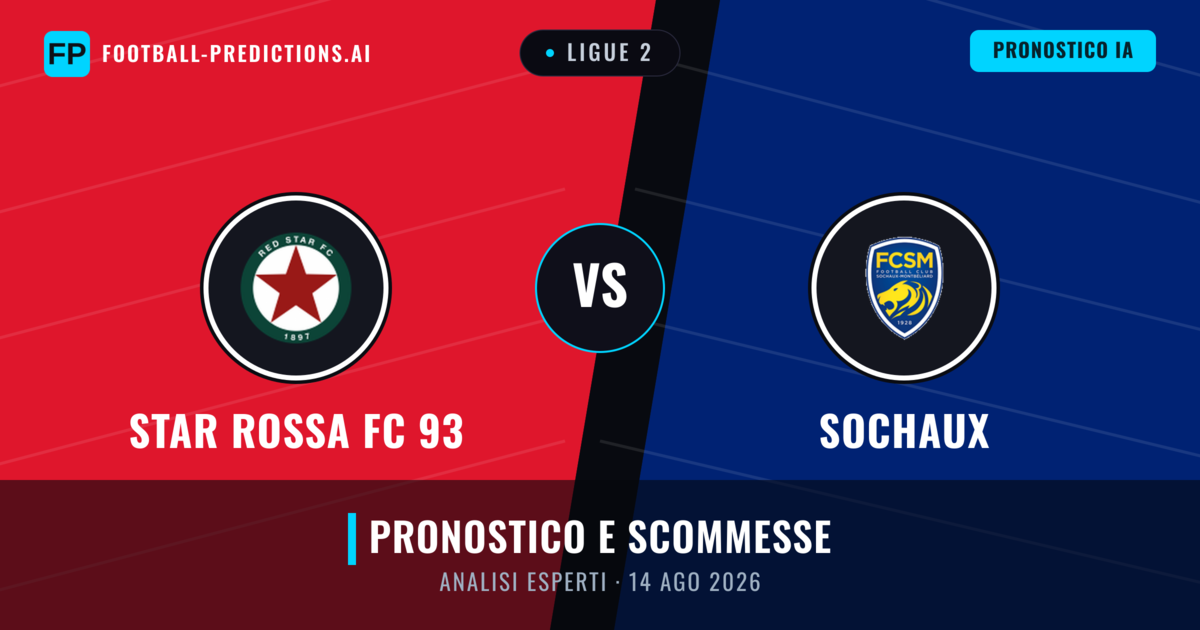 Star Rossa FC 93 vs Sochaux — pronostico e anteprima del match
