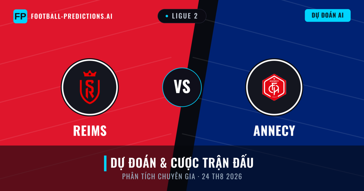 Reims vs Annecy — dự đoán và xem trước trận đấu