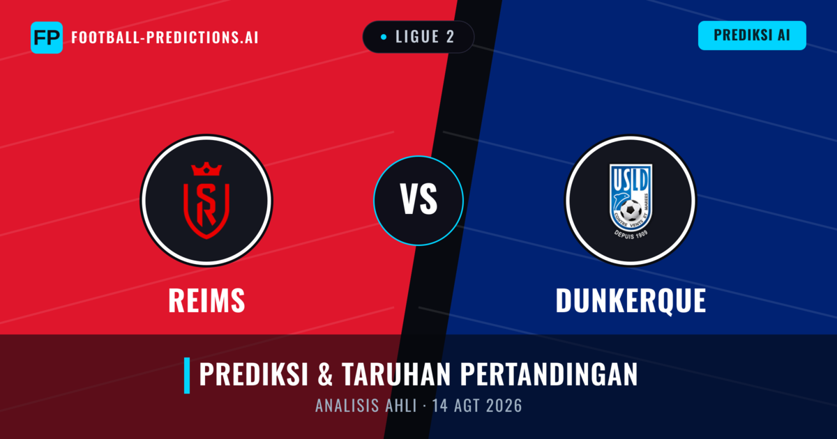 Reims vs Dunkerque — prediksi dan pratinjau pertandingan