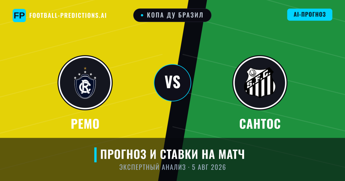 Ремо – Сантос — прогноз и превью матча