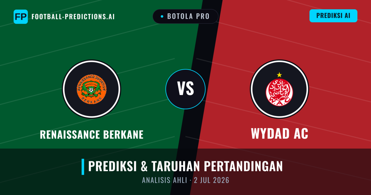 Renaissance Berkane vs Wydad AC — prediksi dan pratinjau pertandingan