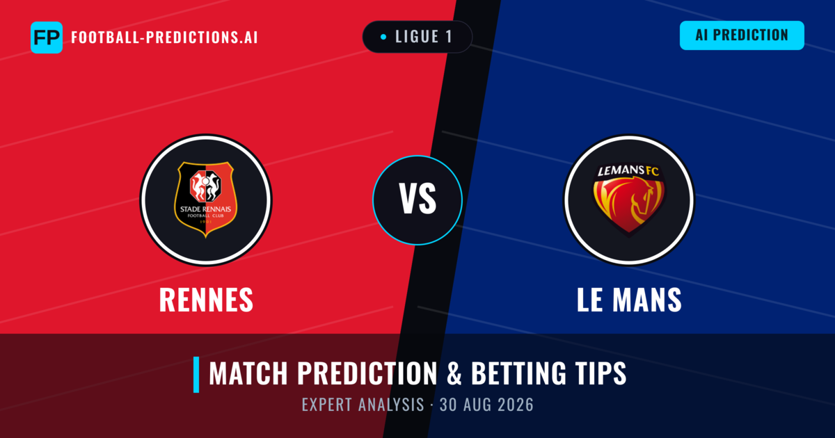 Rennes vs Le Mans — match prediction & preview