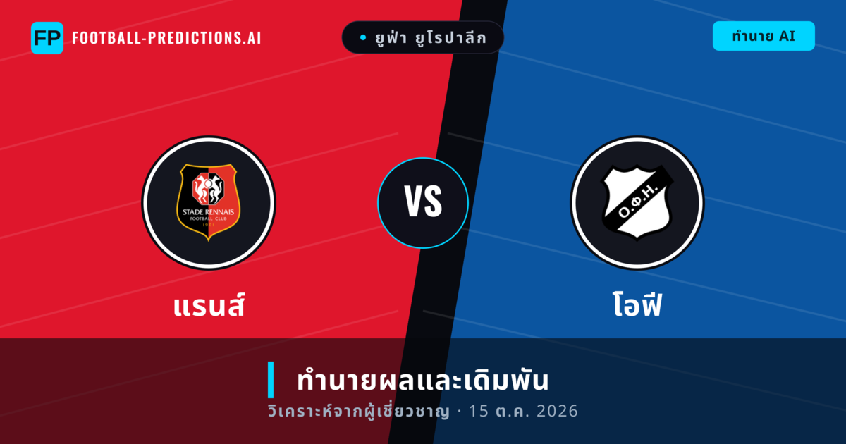 แรนส์ พบ โอฟี — ทำนายผลและพรีวิวการแข่งขัน