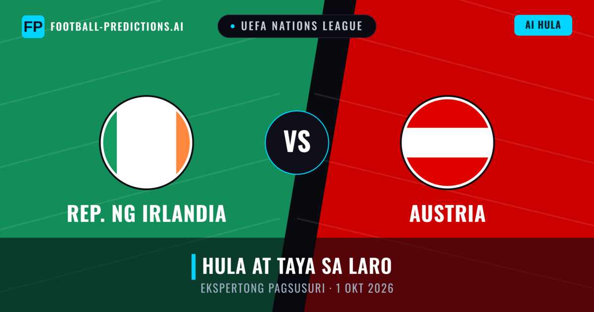 Rep. ng Irlandia vs Austria — hula at preview ng laban