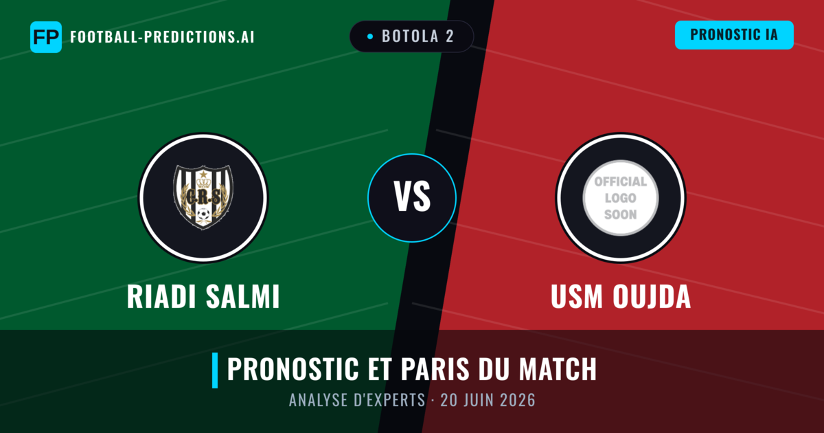 Riadi Salmi vs USM Oujda — pronostic et avant-match