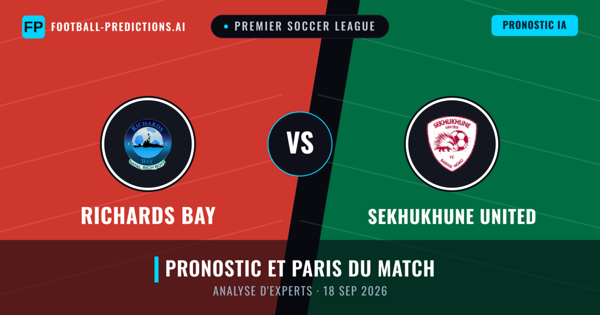 Richards Bay vs Sekhukhune United — pronostic et avant-match