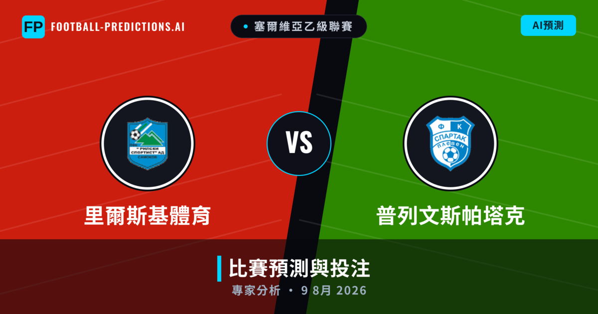 里爾斯基體育 vs 普列文斯帕塔克 — 比赛预测和前瞻
