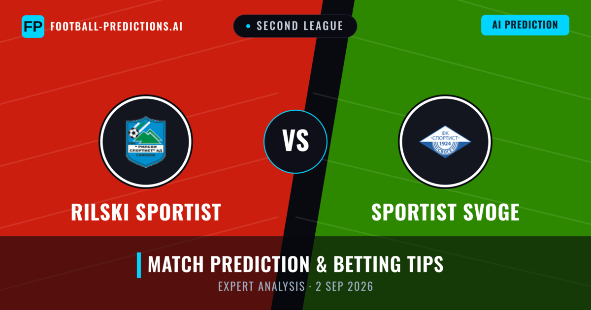 Rilski Sportist vs Sportist Svoge — match prediction & preview
