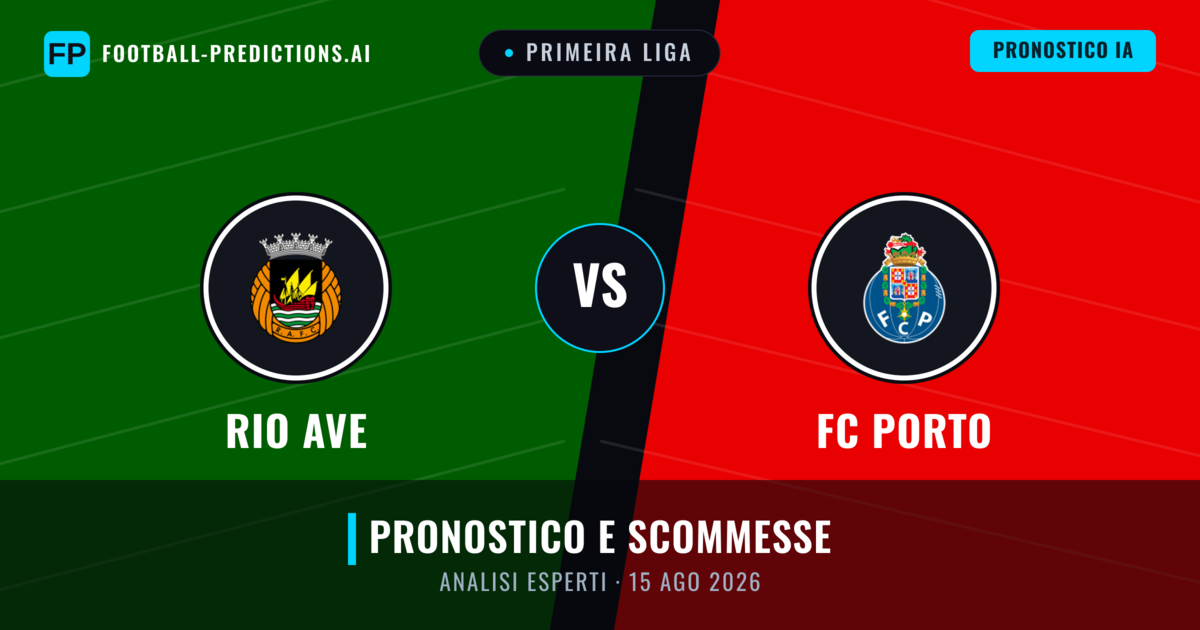 Rio Ave vs FC Porto — pronostico e anteprima del match