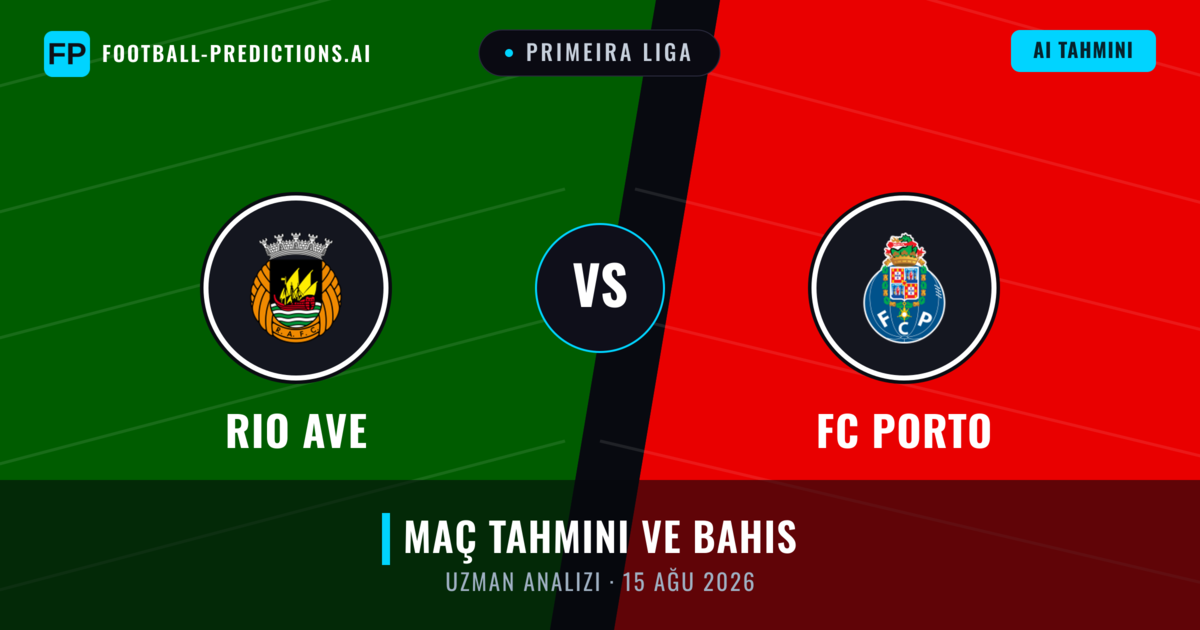 Rio Ave - FC Porto — maç tahmini ve önizleme