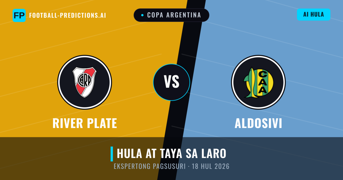 River Plate vs Aldosivi — hula at preview ng laban