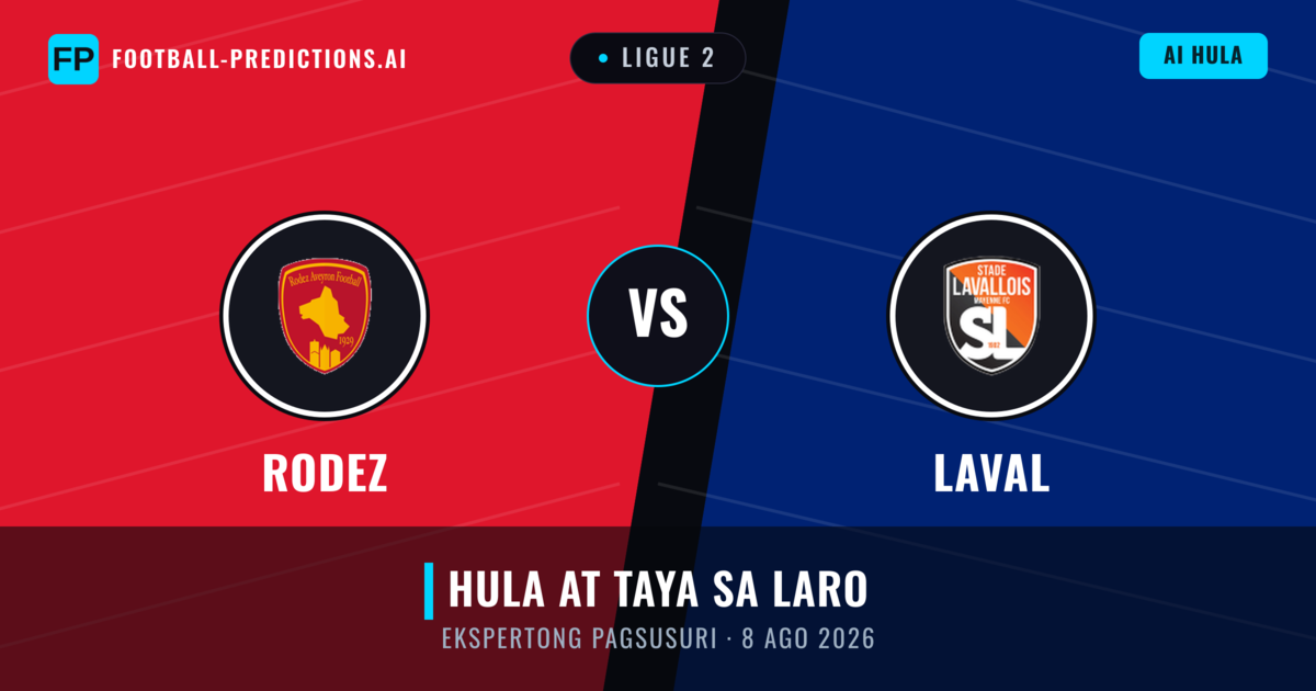 Rodez vs Laval — hula at preview ng laban