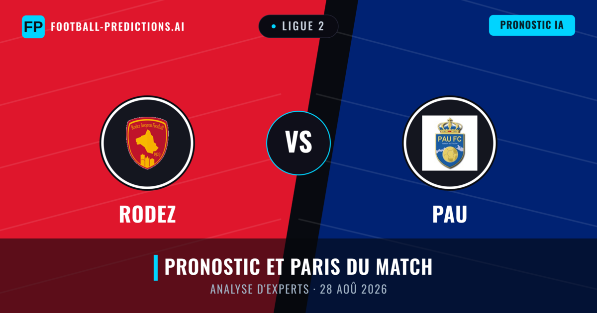 Rodez vs PAU — pronostic et avant-match