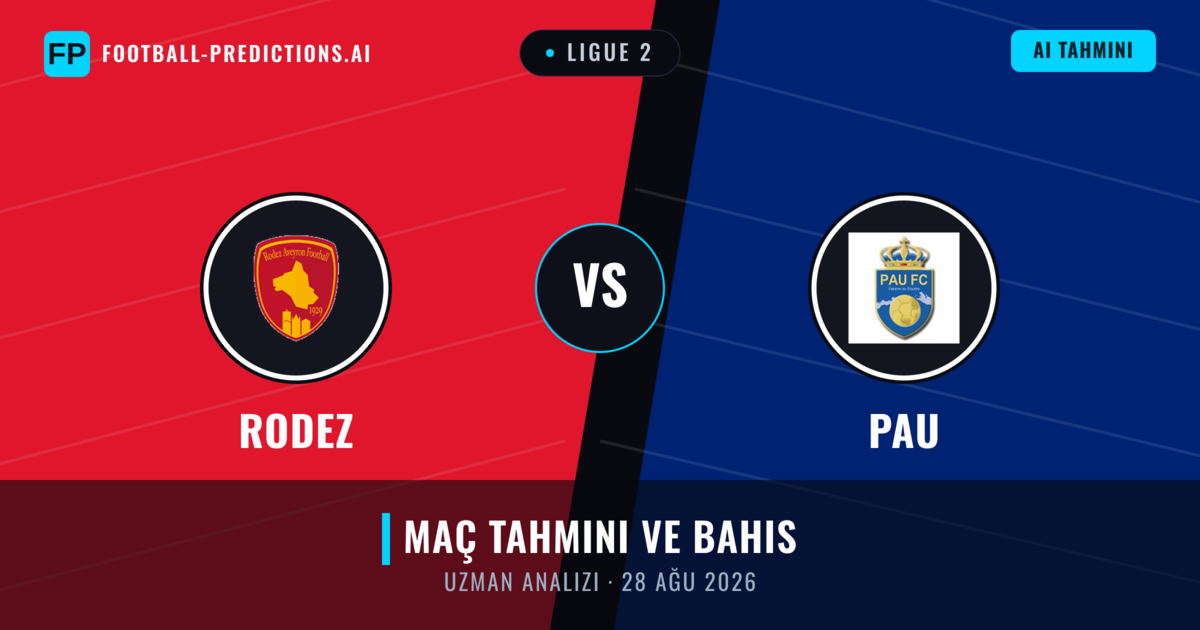Rodez - Pau — maç tahmini ve önizleme