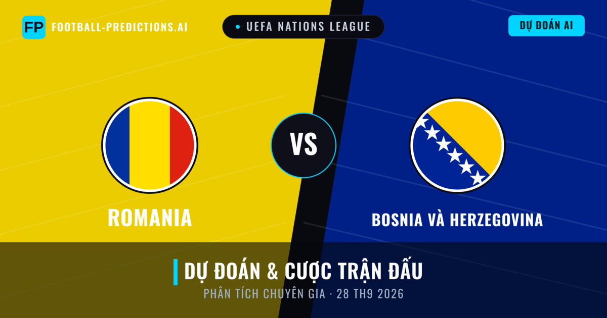 Romania vs Bosnia và Herzegovina — dự đoán và xem trước trận đấu