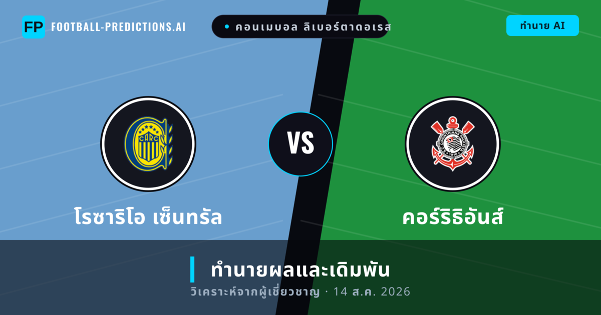 โรซาริโอ เซ็นทรัล พบ คอร์ริธิอันส์ — ทำนายผลและพรีวิวการแข่งขัน