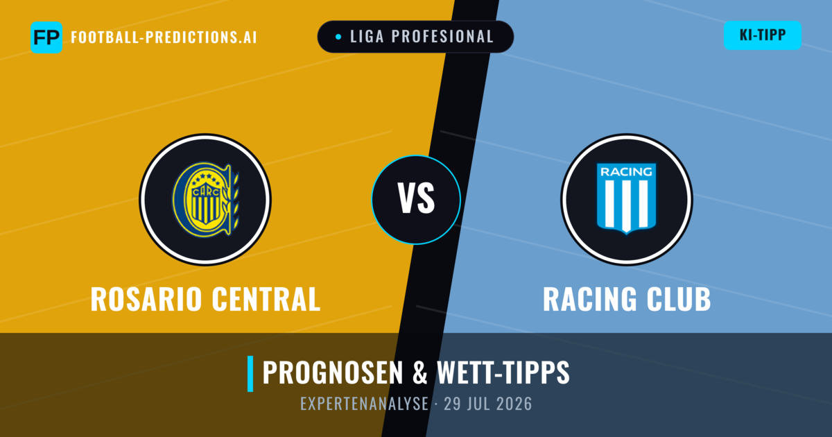Rosario Central vs Racing Club — Prognose und Spielvorschau
