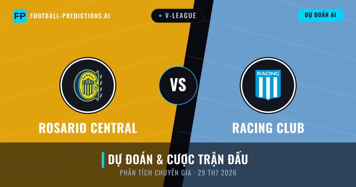 Rosario Central vs Racing Club — dự đoán và xem trước trận đấu