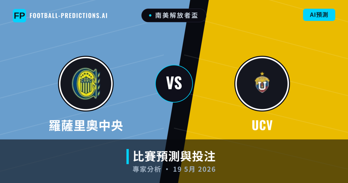 羅薩里奧中央 vs UCV — 比赛预测和前瞻