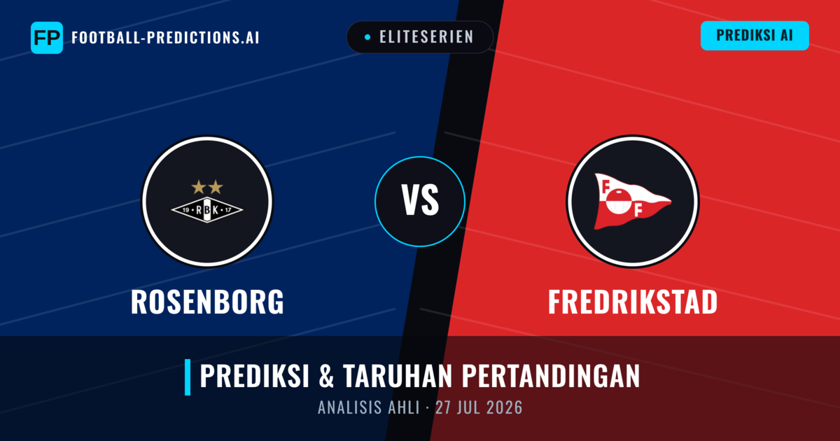 Rosenborg vs Fredrikstad — prediksi dan pratinjau pertandingan