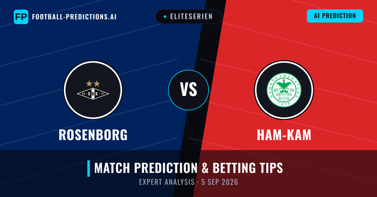 Rosenborg vs Ham-Kam — match prediction & preview