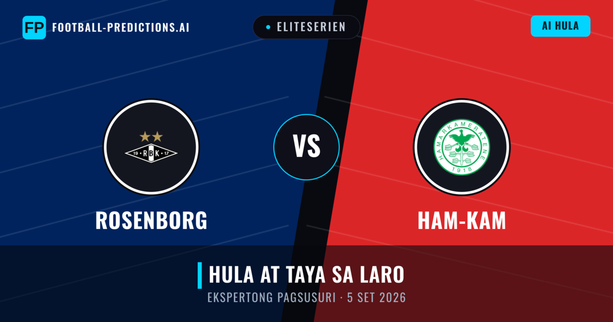 Rosenborg vs Ham-Kam — hula at preview ng laban