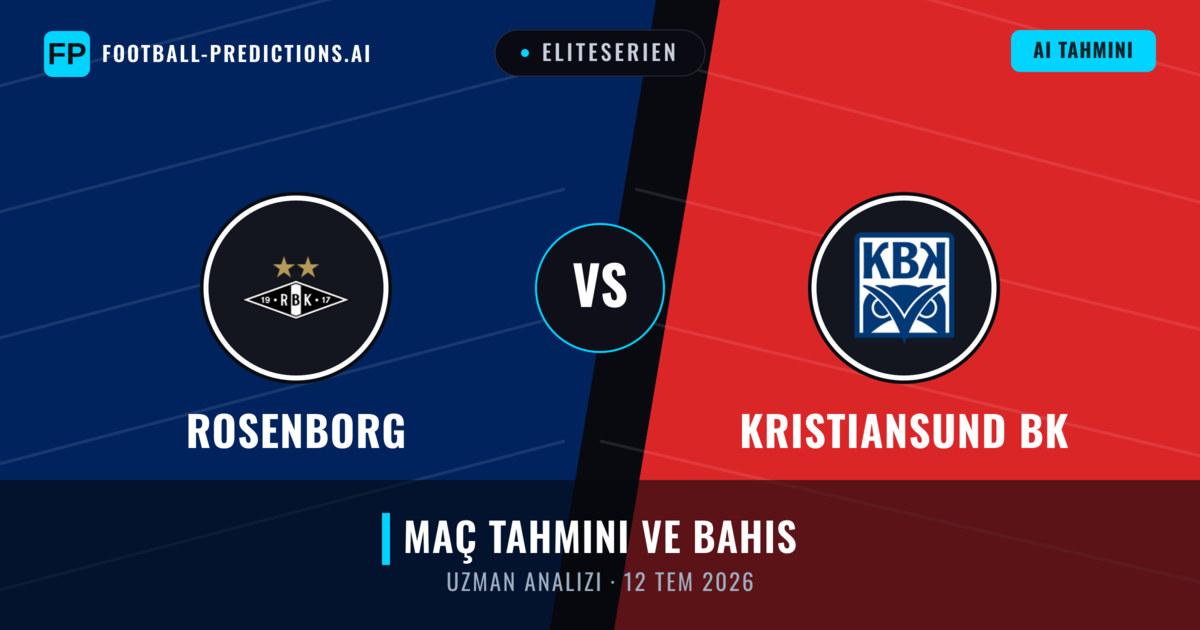 Rosenborg - Kristiansund BK — maç tahmini ve önizleme