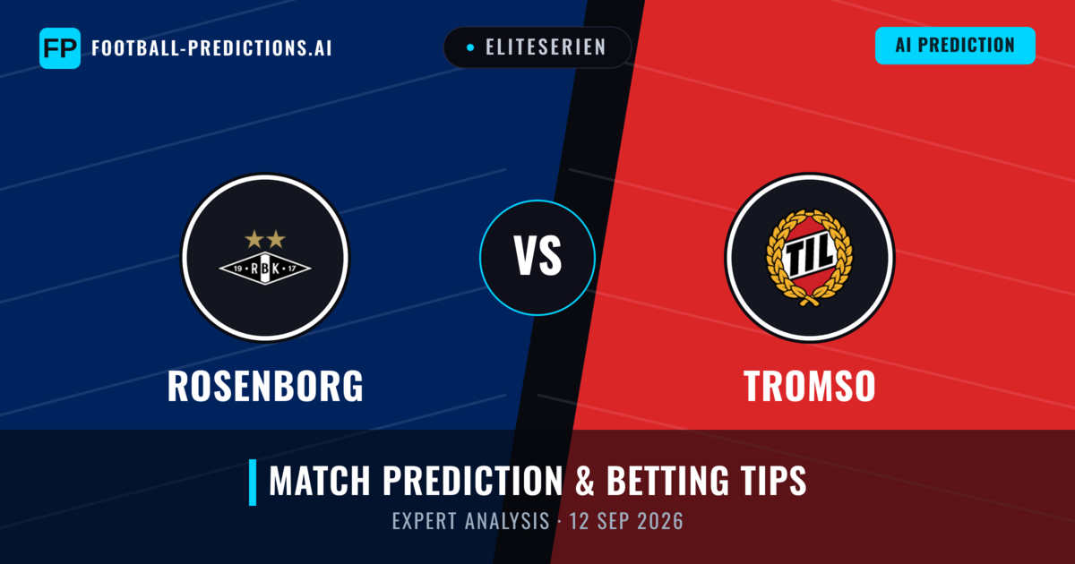 Rosenborg vs Tromso — match prediction & preview