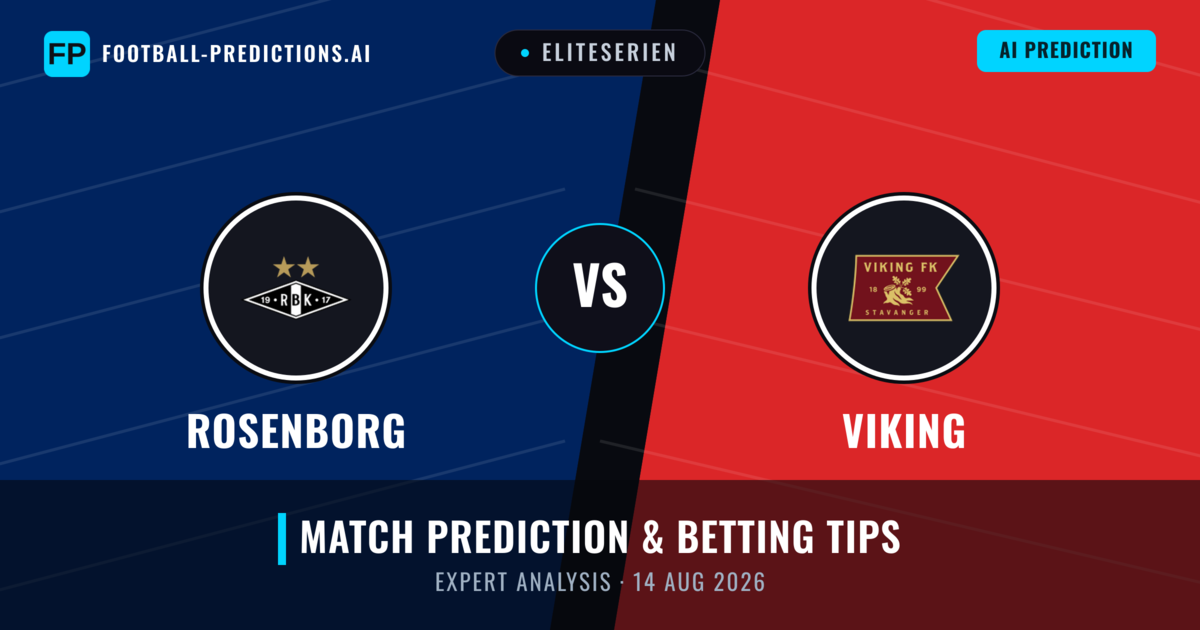 Rosenborg vs Viking — match prediction & preview