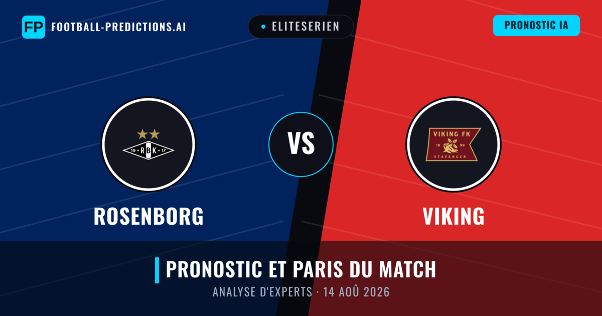 Rosenborg vs Viking — pronostic et avant-match