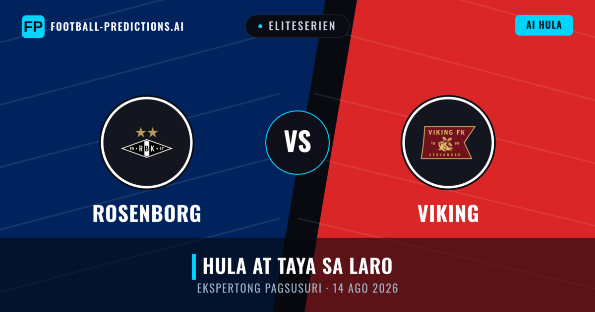 Rosenborg vs Viking — hula at preview ng laban