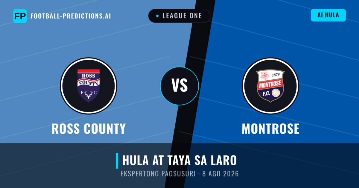 Ross County vs Montrose — hula at preview ng laban