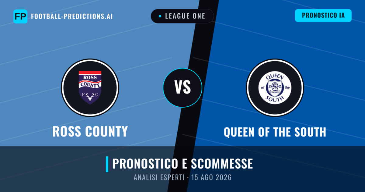 Ross County vs Queen of the South — pronostico e anteprima del match
